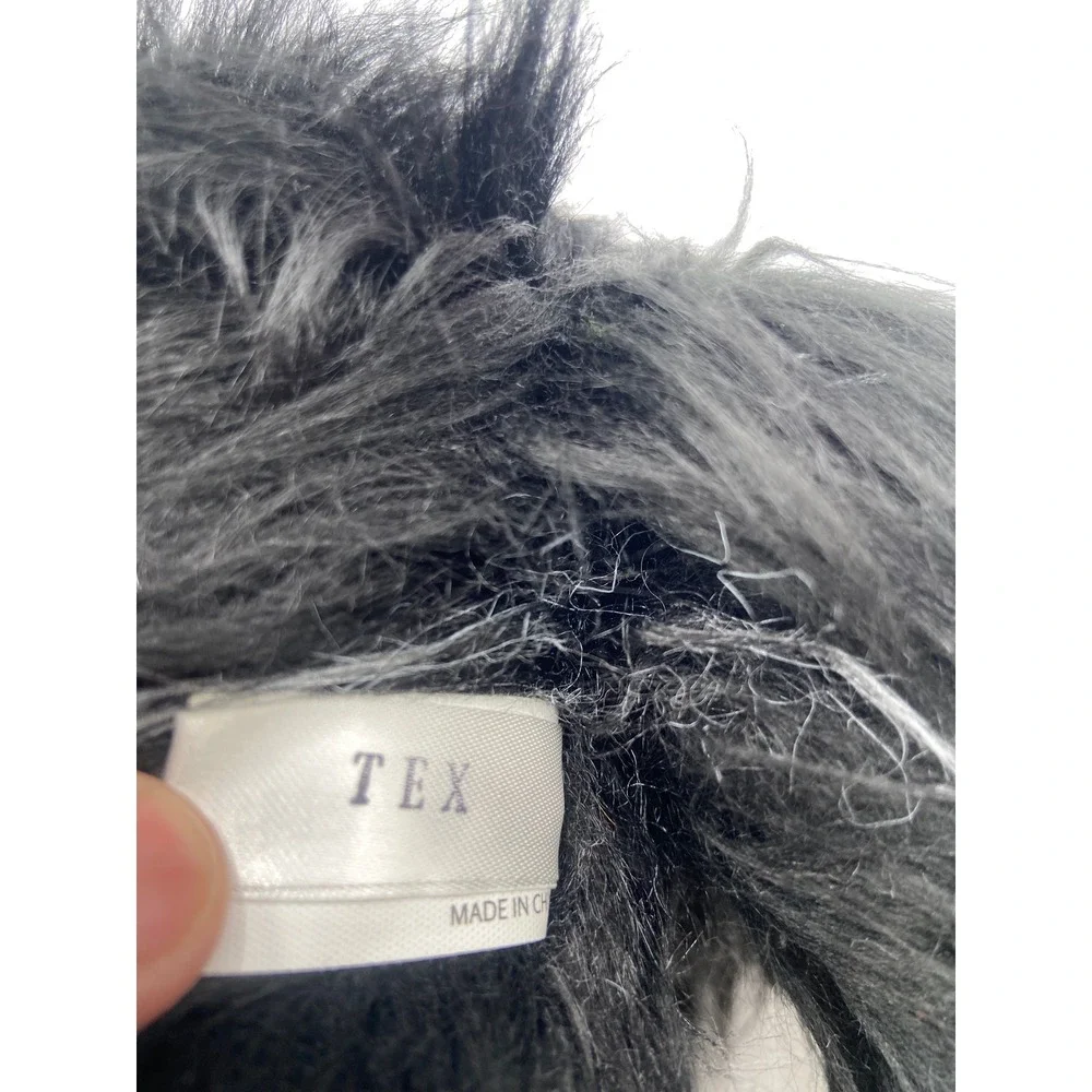 Cuddle Clones Plush Border Collie Dog Black White Realistic Standing 21 Inch